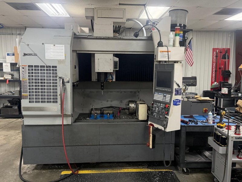 Okuma Genos M560-V VMC, 2013 – TSC, Probe, Rotary Table