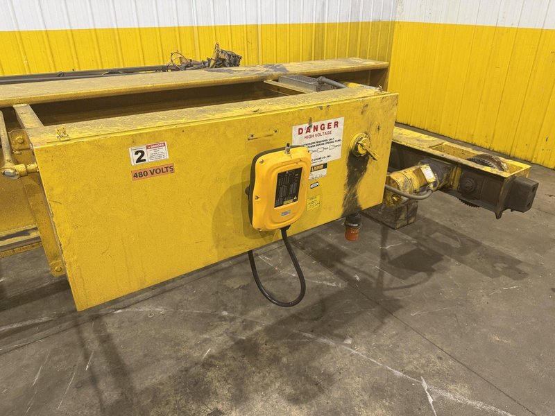 11.5 TON X 30' DESHAZO TOP RUNNING SINGLE GIRDER BRIDGE CRANE 2005 : YOBRO 25993