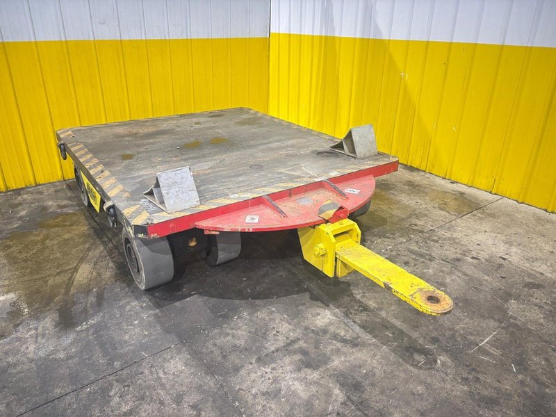 60,000 LBS ALLEGHENY MATERIAL HANDLING INC MODEL #T600-USTA-8X TUGGER TRAILER DIE CART: YOBRO #24341
