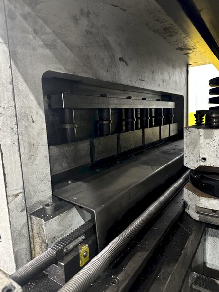 30&quot; x 14 GA DALCOS MODEL #PXN-800 AUTOMATIC COIL HYDRAULIC PUNCHING MACHINE: STOCK #20332