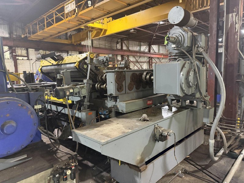 40,000 LB X 60" X .250" CINCINATI ROWE NIAGARA CUT THE LENGTH LINE: YOBRO #25987