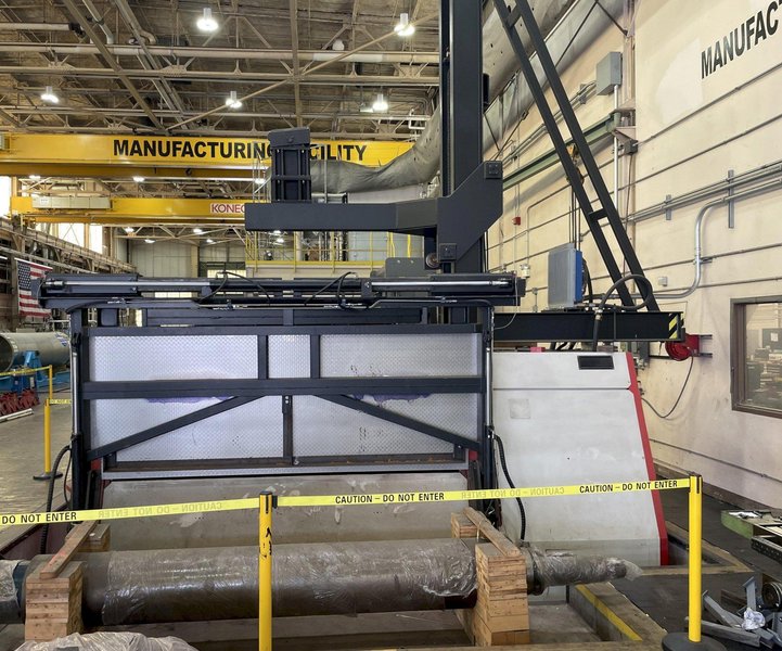 DAVI / Promau 16-inch Diameter CNC Plate Rolling/Bending Machine Model: MCB 3045