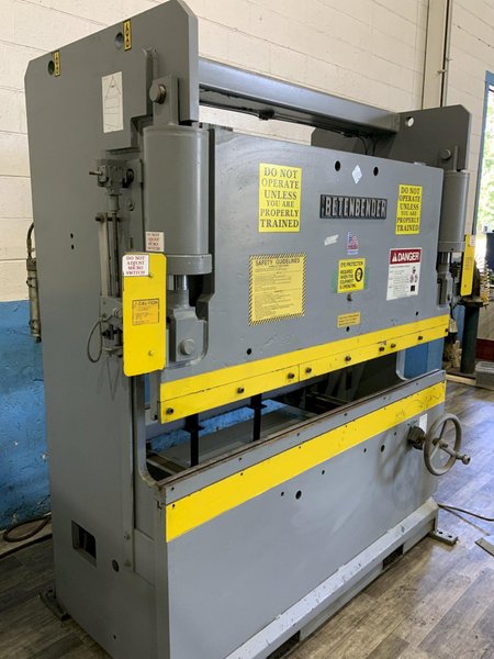70 TON X 6' BETENBENDER HYDRAULIC PRESS BRAKE: STOCK #81248