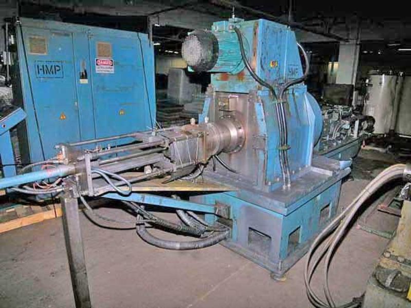 2-3/8" Tubing HEINRICH MUELLER MODEL UR5-4-DD-24H 4 DIE SWAGING MACHINE, 1.181" Solids Stock # 14187