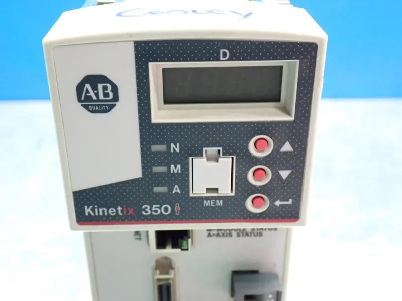 ALLEN BRADLEY 1.0KW, 2.0A OUTPUT, 2.7A INPUT KINETIX 350 SINGLE-AXIS SERVO DRIVE  -  2097-V34PR3-LM