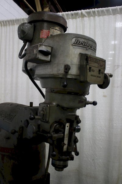 2 HP BRIDGEPORT VERTICAL MILL: STOCK #75846