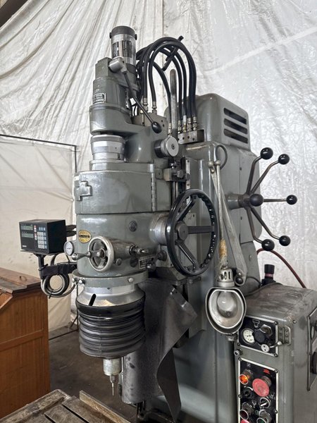 MOORE NO. G18 JIG GRINDER W/ CABINET OF TO0LING. STOCK # 0774725