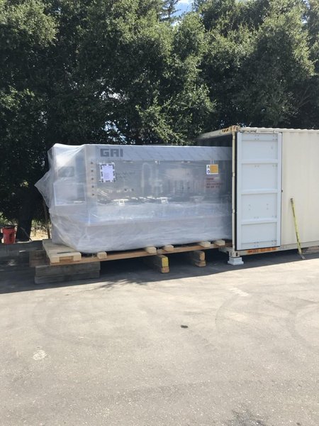 Never Used GAI Wine Bottling Line – Monoblock Filler/Corker + Riddling Unit – 2023