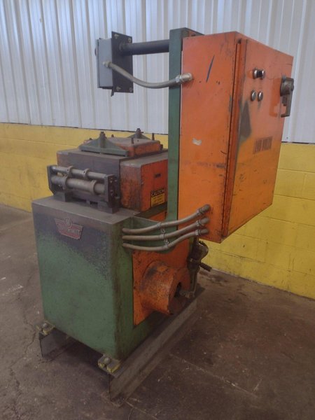 12" X .100" CWP MODEL #12A POWERED COIL STRIP STRAIGHTENER: STOCK 15285