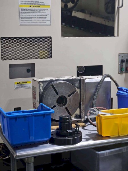 Okuma MC-V4020 CNC Vertical Machining Center – 4th Axis Mill