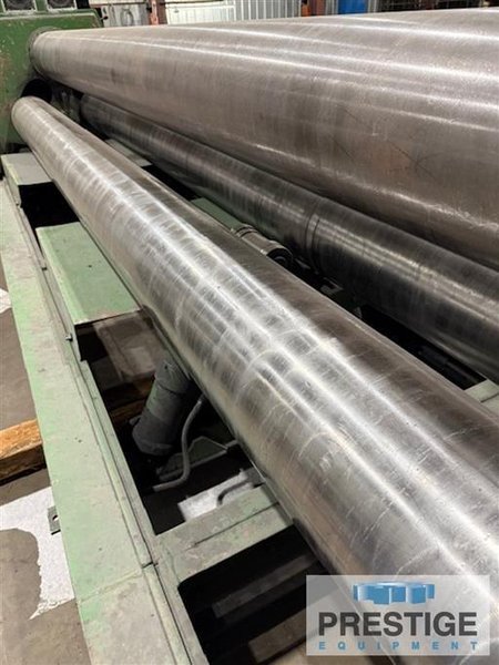 ROUNDO PS-320 1/4" x 20' Double Pinch Hydraulic Plate Roll