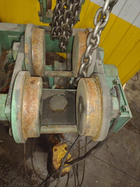 10,000 LBS (5 TON) PATTERSON POWERED CABLE HOIST: STOCK #22969