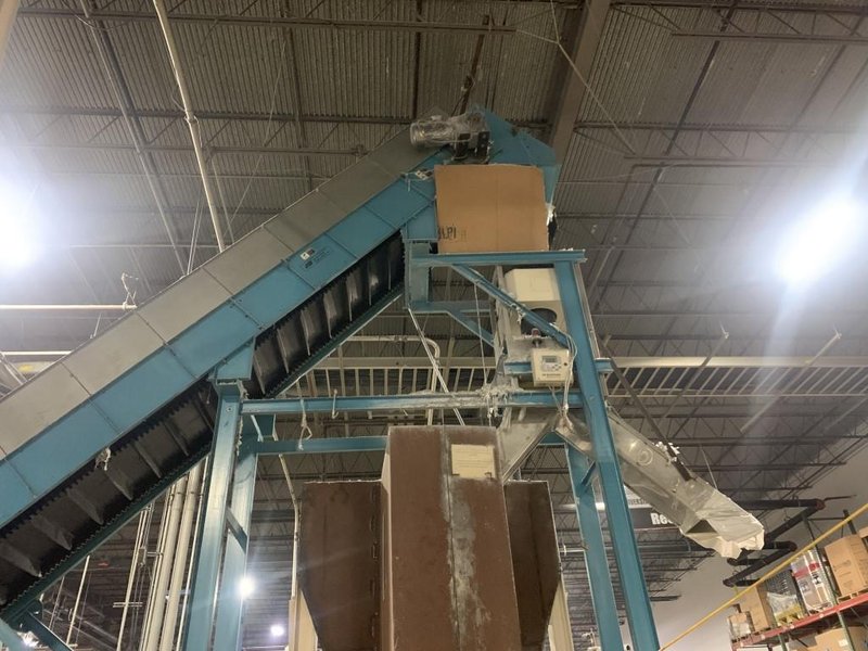 Bunting Used Magnetic Separator System and Conveyor, 26&quot; Wide, yr. 2012