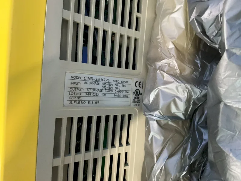 MORRIS MATERIAL HANDLING SMARTORQUE VARIABLE FREQUENCY DRIVE  -  CIMR-G5U47P5