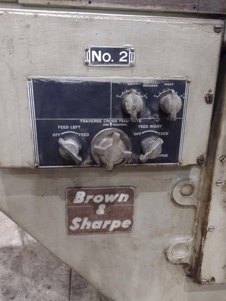 14&quot; X 30&quot; BROWN &amp; SHARPE #2 CYLINDRICAL GRINDER, 14&quot; WHEEL: STOCK #23152