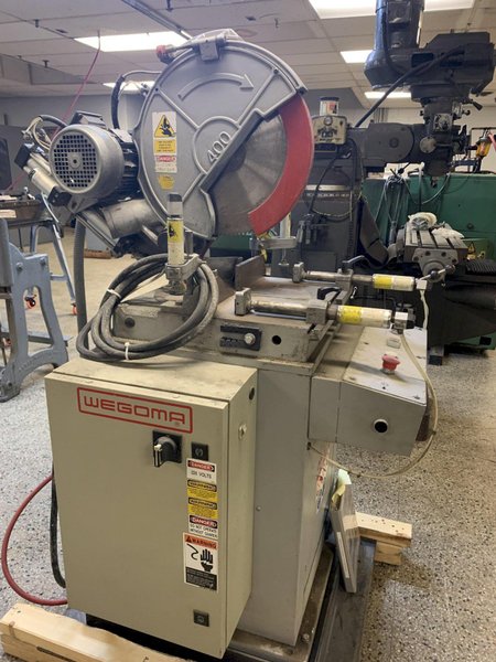 WEGOMA Model SD-17S Compound Miter Saw, S/N 017 0065, New 2002.