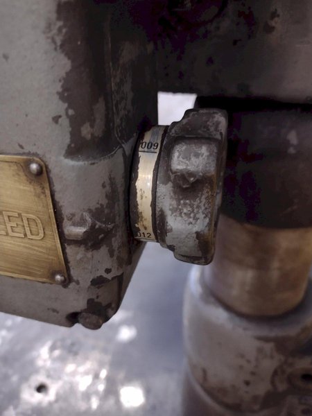 2 SPINDLE 20&quot; ATLAS CLAUSING MODEL #1800 GANG DRILL WITH POWER FEED: STOCK #16676