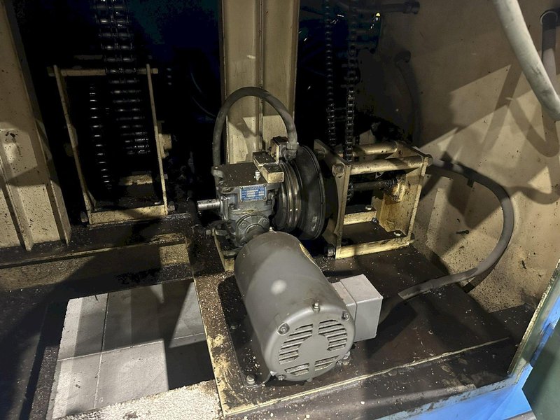 12,000 LB X 72" ROWE MODEL #12060-DSV POWERED COIL REEL / UNCOILER WITH HOLD DOWN ARM: STOCK 20234