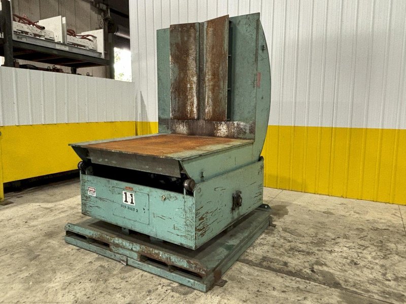 20,000 LBS X 60&quot; X 48&quot; ASC UPENDER COIL FLIPPER WITH POWER ROTATION: STOCK #3809