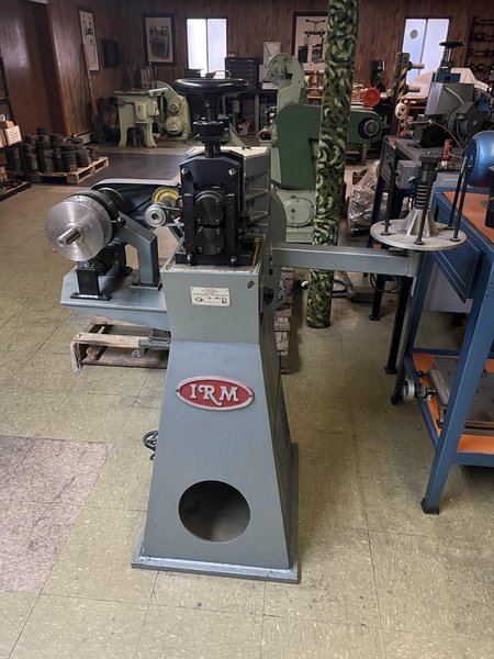 IRM 2&quot; X 1.5&quot; 2Hi Wire Flattening Mill with Payoff and Traverse Winder