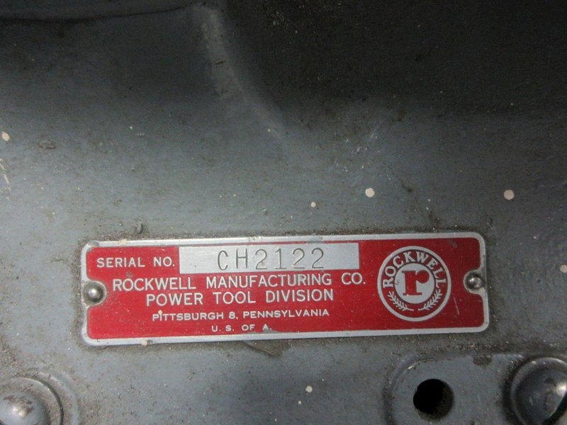 Rockwell 6&quot;x48&quot; Belt Sander on Steel Pedestal- Auction Item