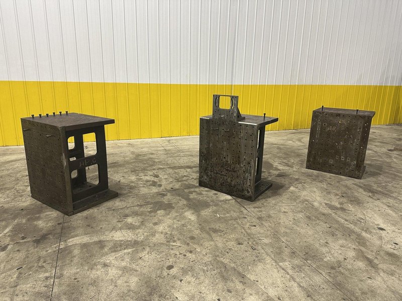 (3) 30&quot; X 24&quot; X 36&quot; ANGLE PLATES: STOCK #22160