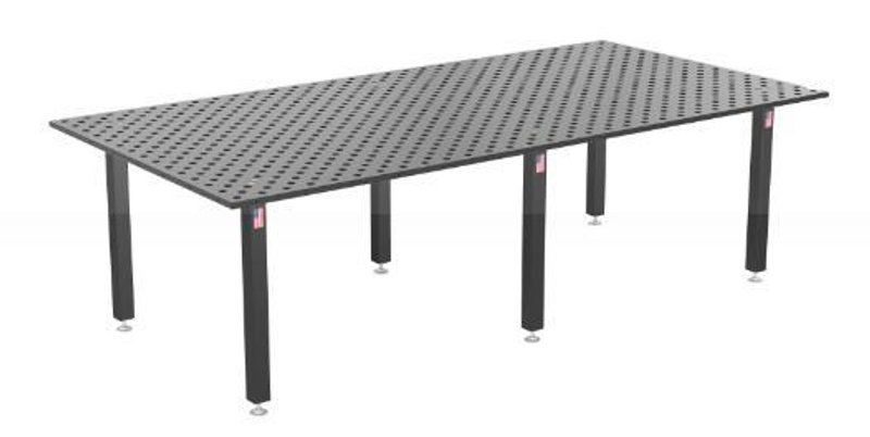 60" X 120" SIEGMUND WELDING TABLE W/ PLASMA NITRATION: YOBRO #25025