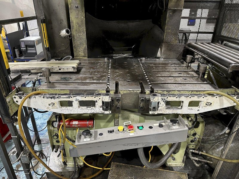 220 TON AIDA #NCI-200(2) PRESS LINE, COMPLETE WITH CWP SPACE-SAVER COIL FEED LINE: STOCK #22209