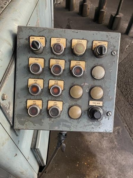 5&quot; X 60&quot; MITTS &amp; MERRILL MODEL #9B HYDRAULIC KEYSEATER: STOCK #76385