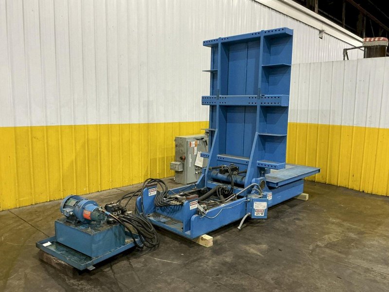 5000 LBS x 60" x 48" AUTOMATIC HANDLING HYDRAULIC UPENDER / FLIPPER: YOBRO #25093