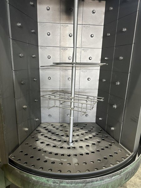 36&quot; X 72&quot; GOFF MODEL #3672D SPINNER HANGER SHOT BLAST CLEANING SYSTEM, NEW 2006: STOCK #22470