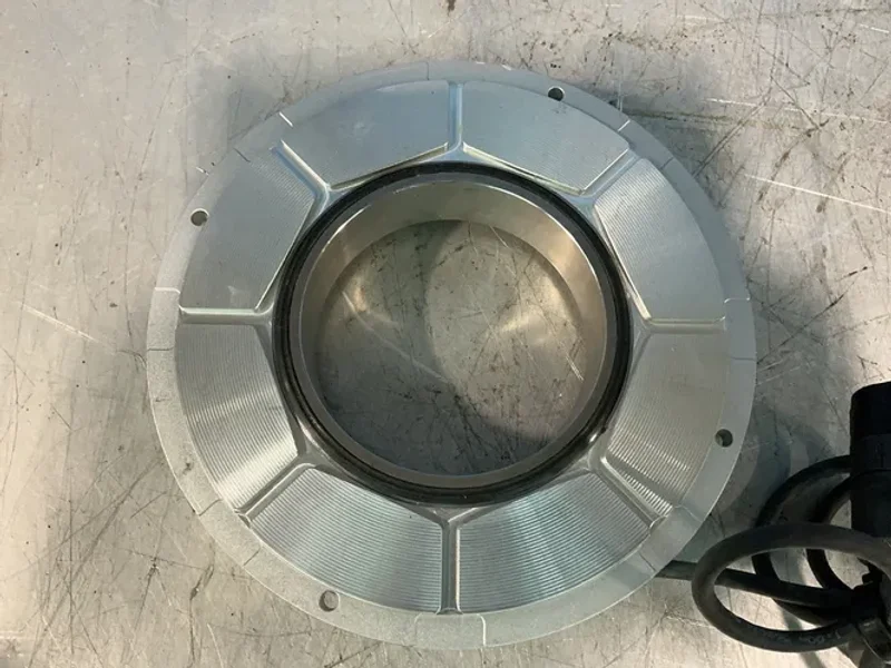 HEIDENHAIN 8” OUTER DIAMETER / 4” BORE ROTARY ANGLE ENCODER  -  RCN 729 32768 03S17-7V