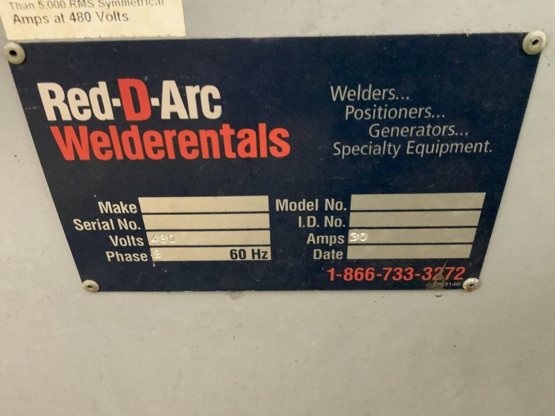 40,000 LB BODE WELDING POSITIONER: STOCK #81443
