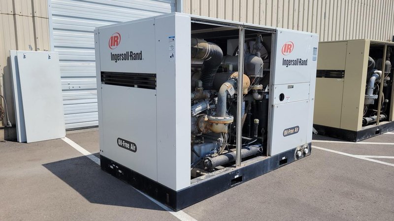 Ingersoll Rand Sierra H200W Oil-Free Rotary Screw Air Compressor, 2001