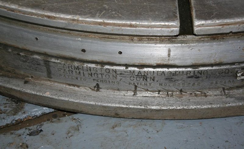 42&#039; FARMINGTON AIR LIFT ROTARY TABLE: 53251