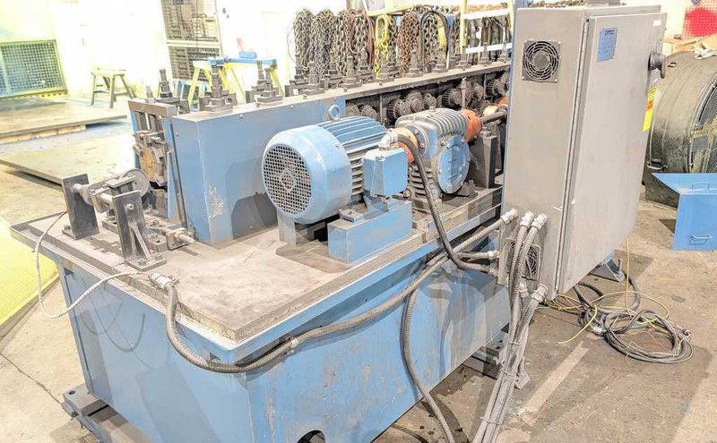 10 Stand 7.625&quot; x 1.25&quot; Tru-Tech Rollforming Line