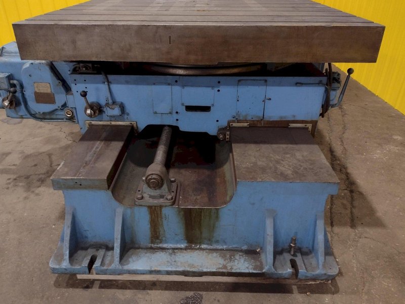 72" X 72" ASQUITH CROSS SLIDE POWER ROTARY TABLE: STOCK #11076