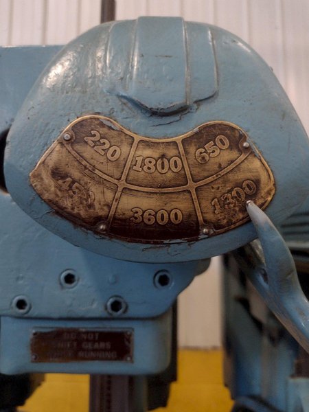 4 HEAD FOSDICK HEAVY DUTY GANG DRILL: STOCK #18005