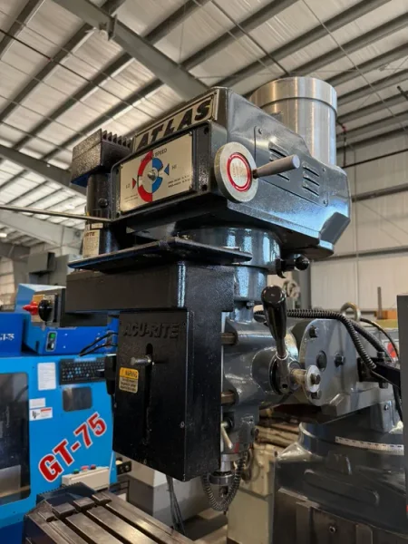 ATLAS CLAUSING 3VS08 CNC 3 axis Vertical Milling Machine MILLPWR #7849