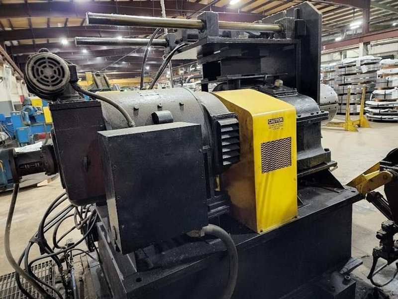 8&quot; x 8&quot; Torrington 2 High Rolling Mill Hydraulic Screw Down with Edging, Stock #14168