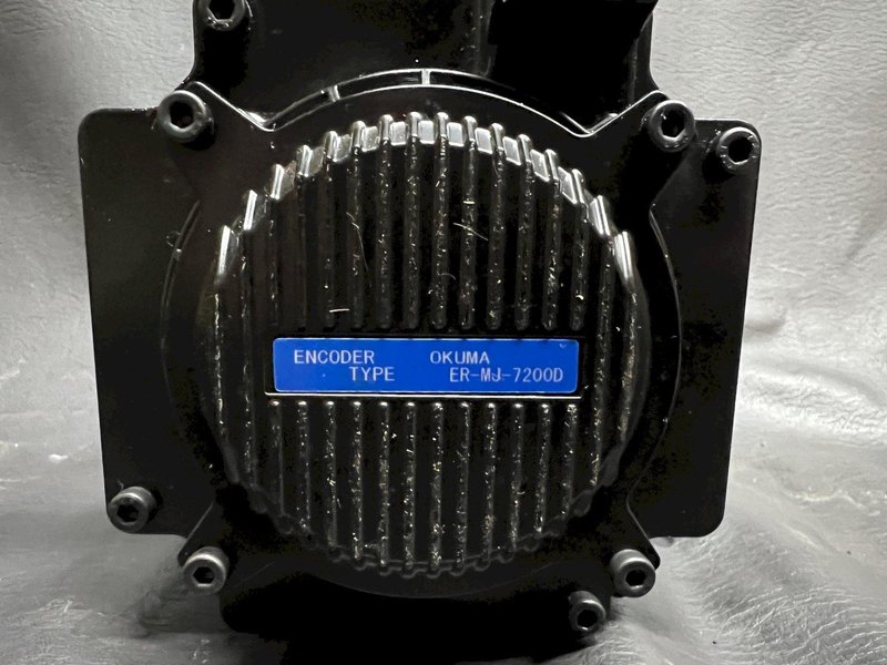 New Okuma BL-ME40J-40SN Servo Motor Straight Shaft ER-MJ-7200D Encoder