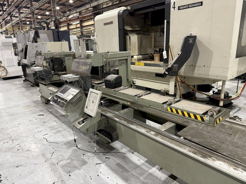 Used 2021 Emmegi Twin Ferro TU/5 Twin Head Cutting-Off Saw Machine For Sale