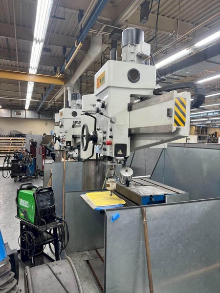 12″ Knuth R60V Radial Drill, 2014 – Tooling Available
