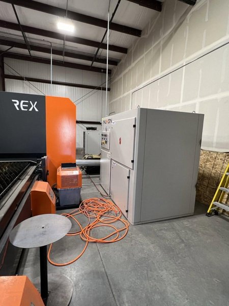 4000 Watt Nukon REX315 GX Fiber Laser, 2022 – 5’x10′ Table,  Dust Collector, Chiller