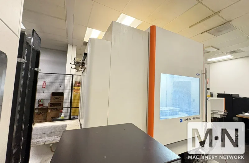 +GF+ Mikron HPM 1350U CNC 5-Axis Vertical Machining Center, 2015