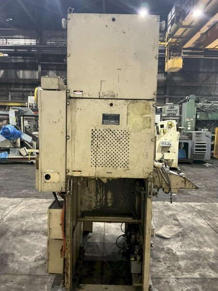 66 TON KOMATSU MODEL #OBS60-3 GAP FRAME PRESS 6.3" STROKE &amp; 6" SONORUKA COIL FEED LINE: YOBRO #25937