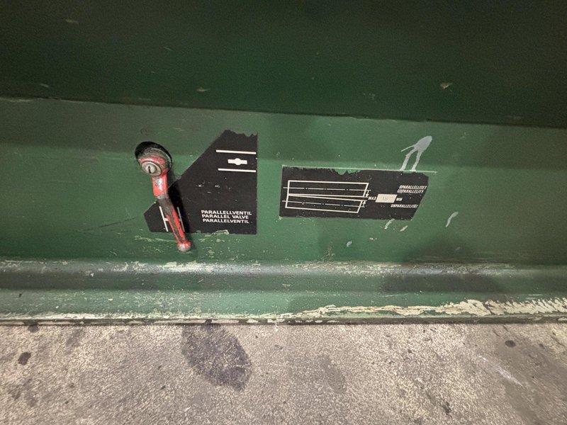 12&#039; X 1/4&quot; ROUNDO MODEL #PS-205 DOUBLE PINCH HYDRAULIC 3 ROLL PLATE ROLL: STOCK #23118