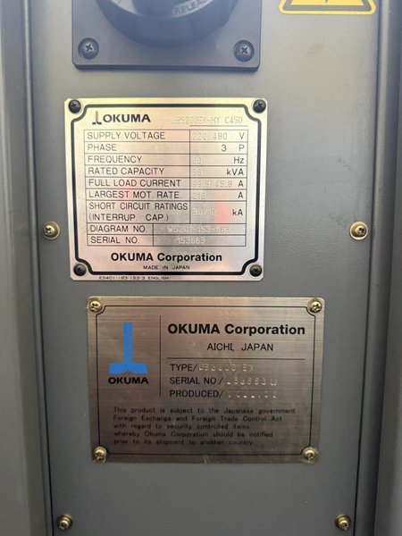 2011 Okuma LB3000EX-MYW/450 Used CNC Lathe For Sale