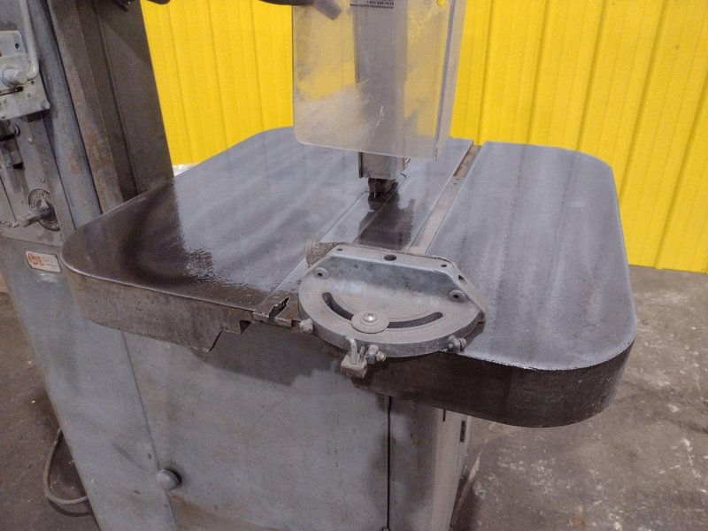 18" GROB MODEL #NS18 VERTICAL BAND SAW: STOCK #19796