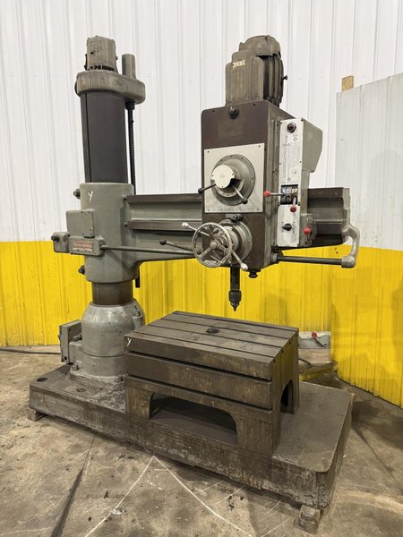 52" KITCHEN &amp; WADE/STAVELY RADIAL ARM DRILL PRESS: YOBRO #24262